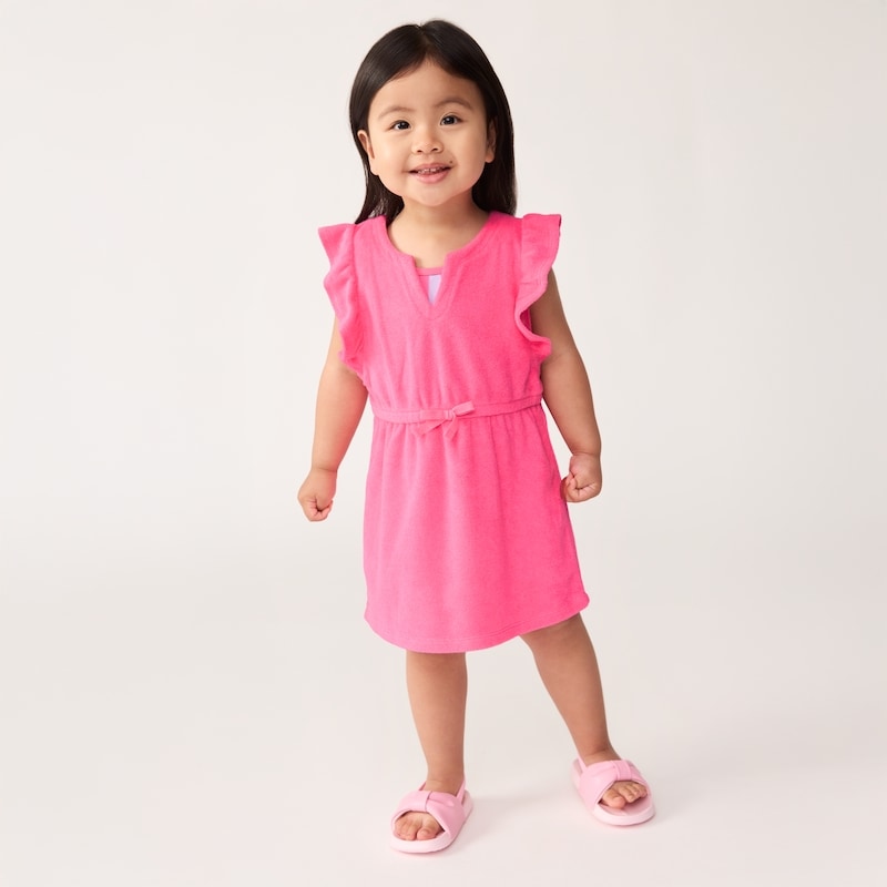 Toddler Girls' Terry Towel Cover-Up