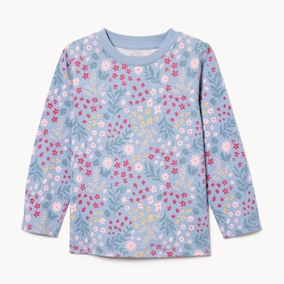 Joe Fresh Haut imprimé à manches longues pour petites filles 1 ea, 10,00 $/1ch