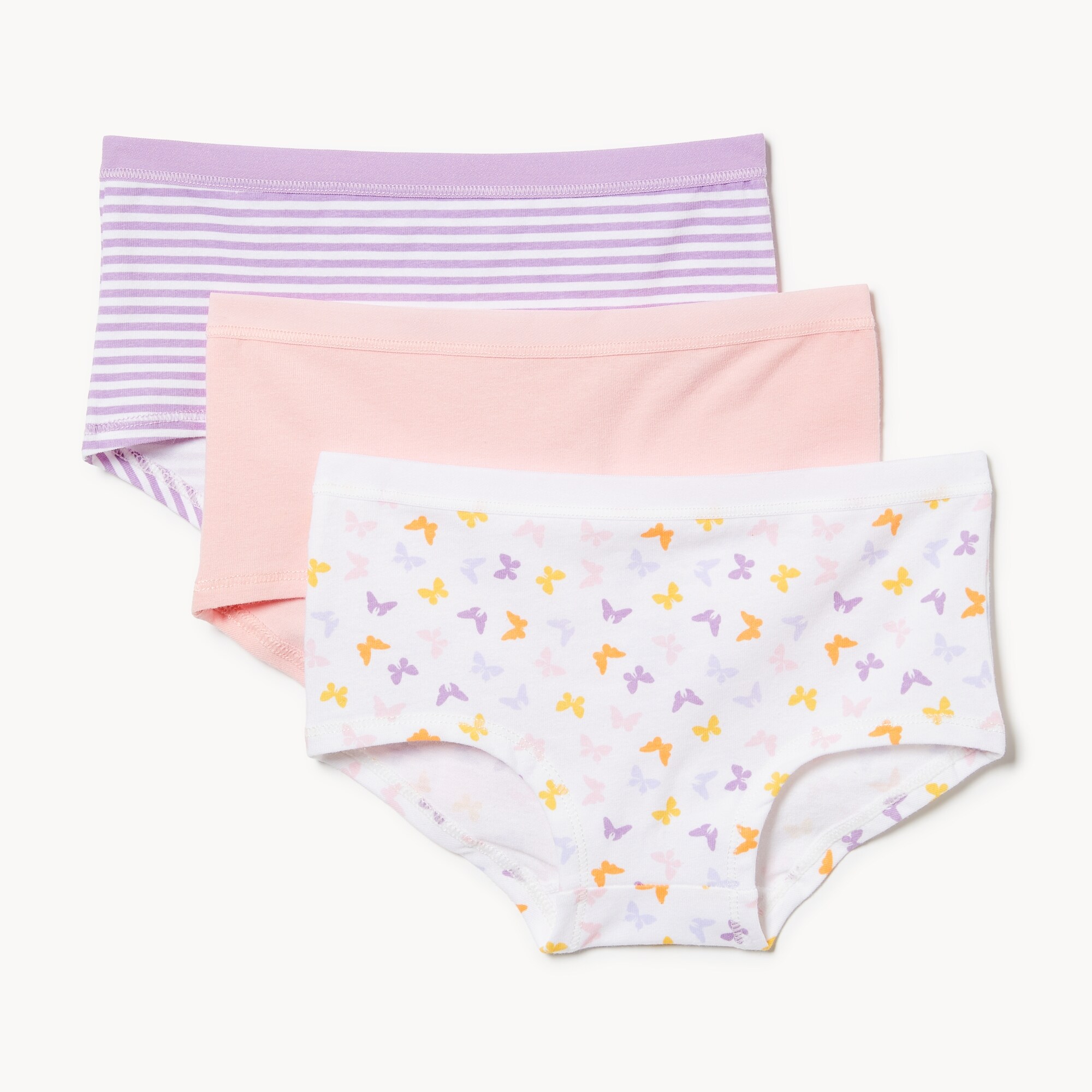 Ens. de 3 culottes garçonnes pour petites filles