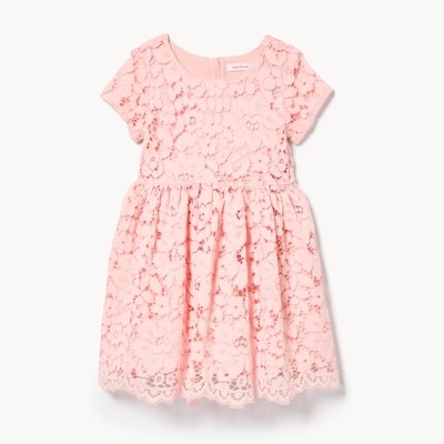 Toddler Girls' Lace Dress - Pink