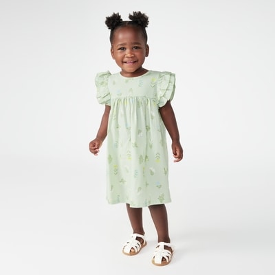 Joe Fresh Toddler Girls' Ruffled Floral Dress 1 ea, $24.00/1ea