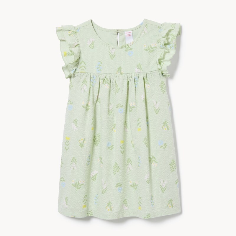 Toddler Girls' Ruffled Floral Dress