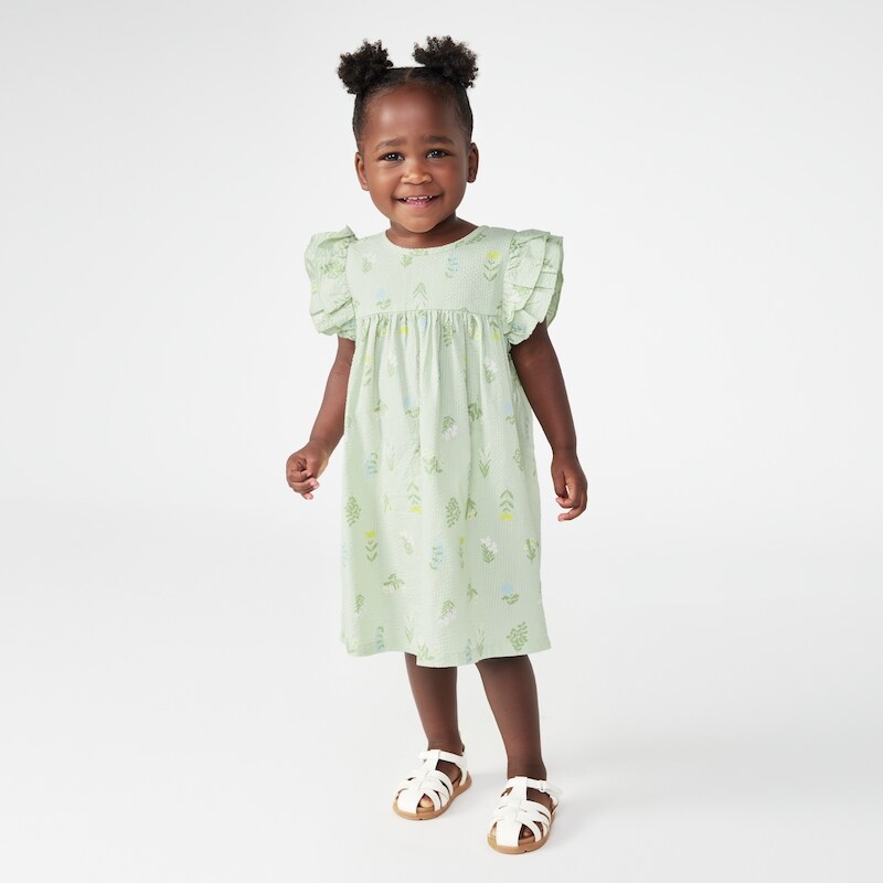 Robe Bébé à Volants Une épaule - Taille S - Neuve Avec étiquette