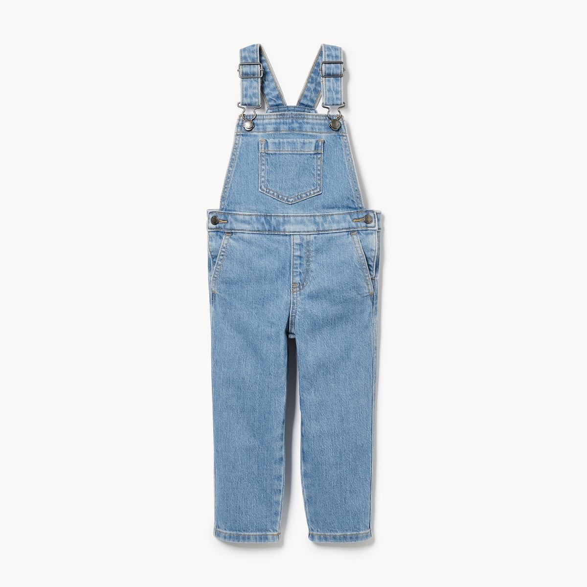 Salopette en denim pour petites filles