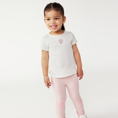 Joe Fresh Toddler Girls' Embroidered Graphic T-Shirt 1 ea, $12.00/1ea