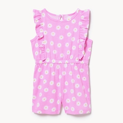 Robe short à volants pour petites filles - LAVANDE