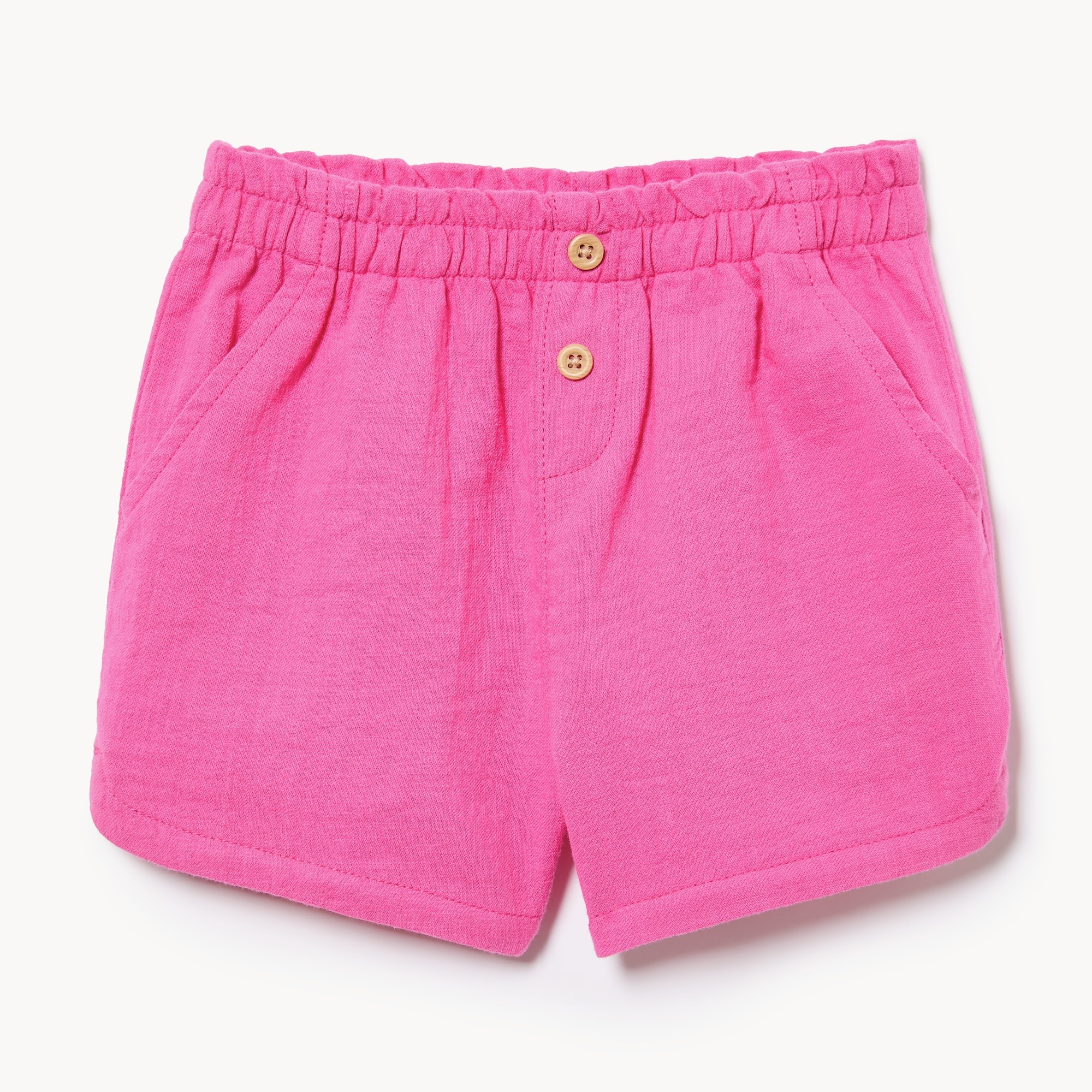 Short tissé pour petites filles