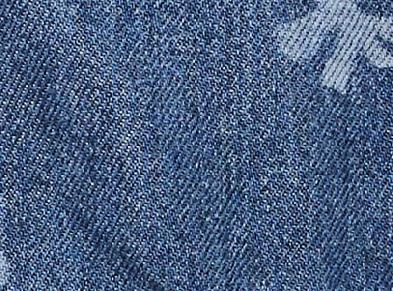 Toddler Girls' Denim Printed Jacket