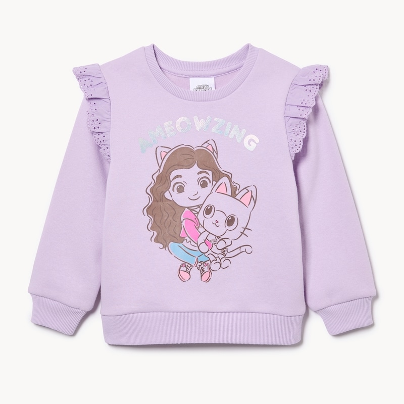 Toddler Girls' Gabby's Dollhouse Sweatshirt