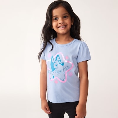 Toddler Girls' Bluey T-Shirt - Blue
