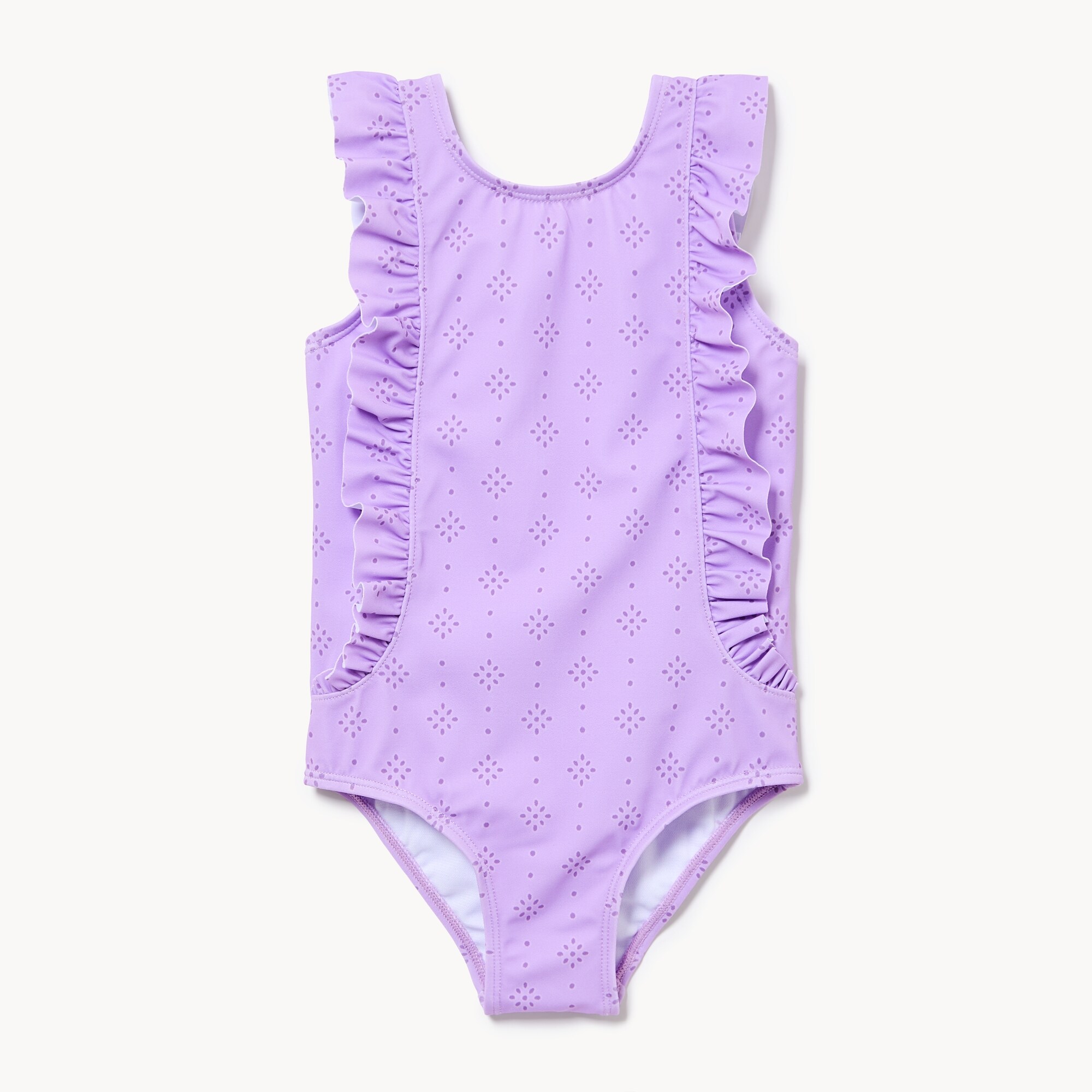Maillot de bain à volants pour petites filles