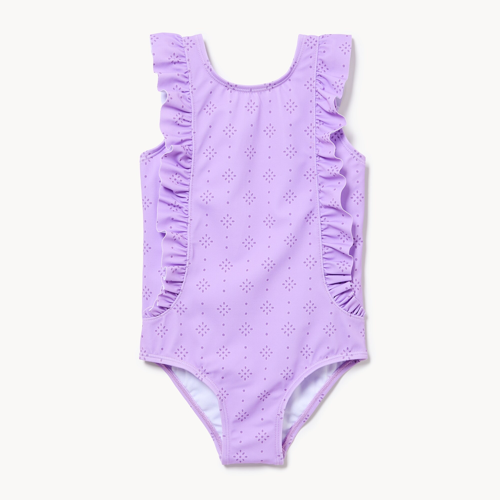 Maillot de bain à volants pour petites filles