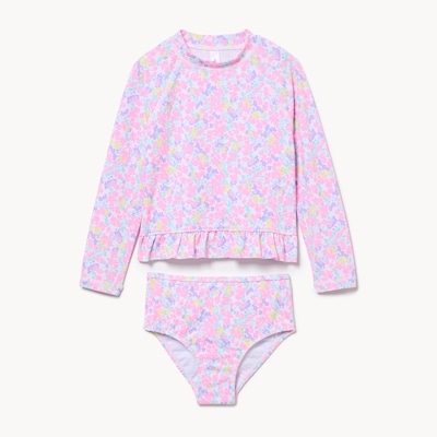Joe Fresh Toddler Girls' Printed Rash Guard Set 1 ea, $19.00/1ea