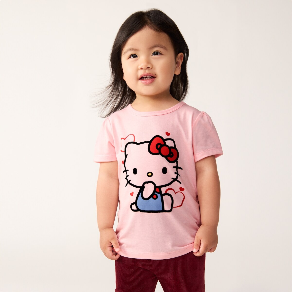 Toddler Girls' Hello Kitty Graphic T-Shirt - Light Pink