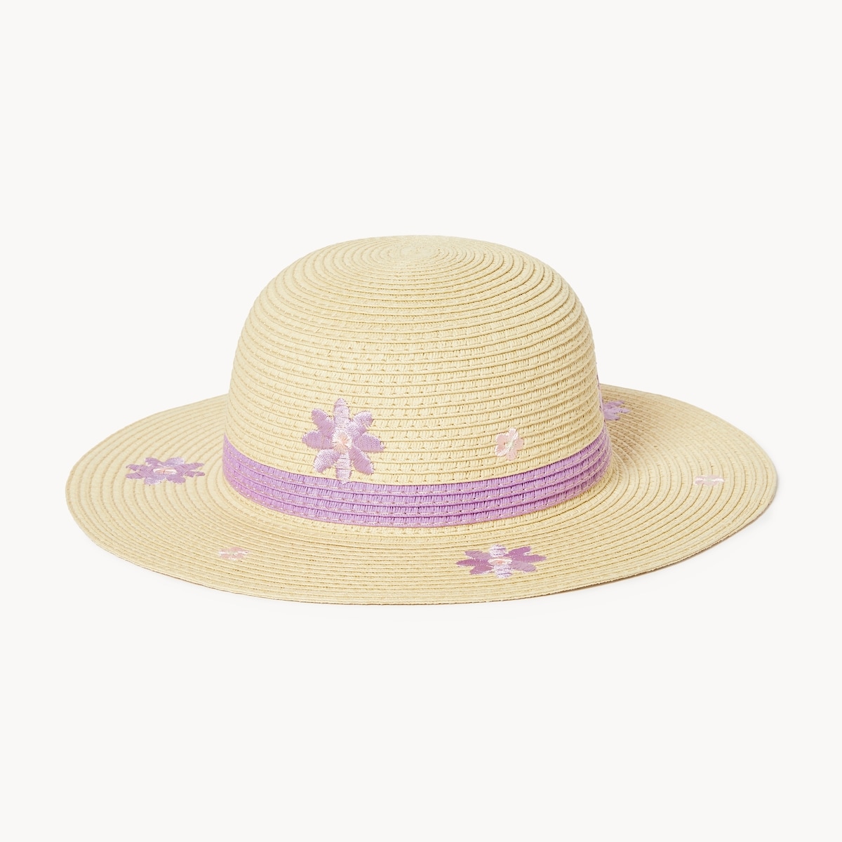 Toddler Girls' Floppy Straw Hat - Sand