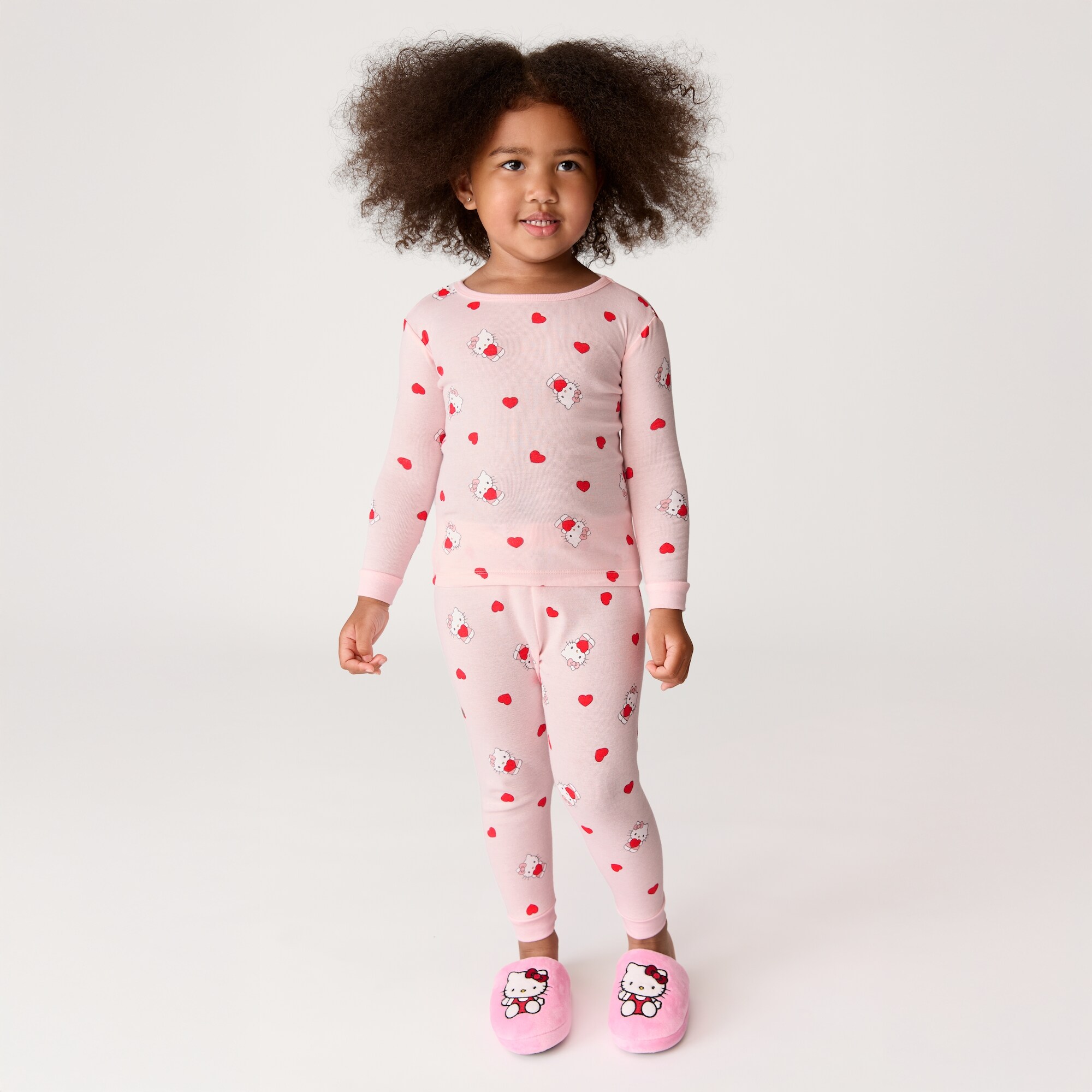 Pyjama Hello Kitty Saint-Valentin, petites filles