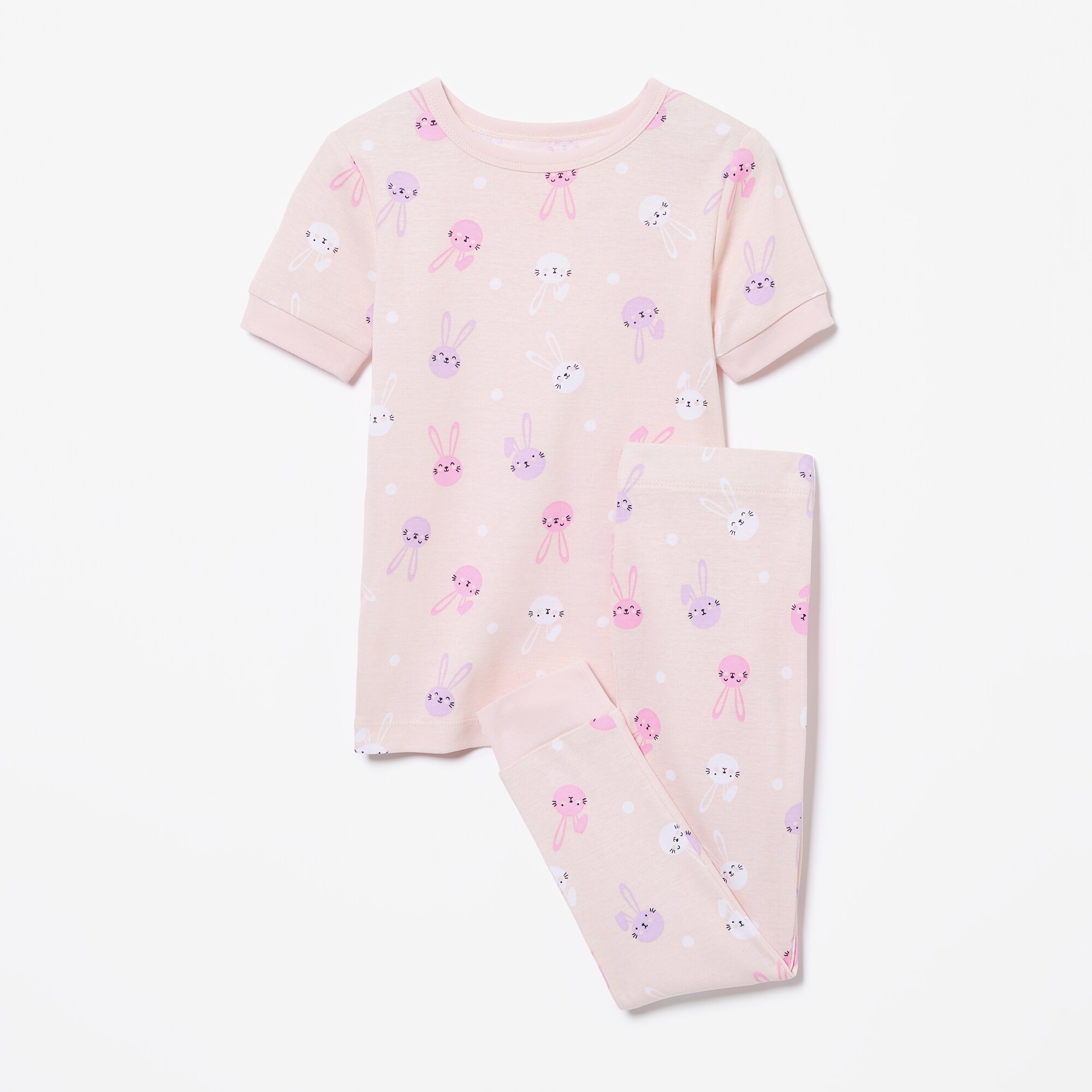Pyjama imprimé 2 pièces pour petites filles