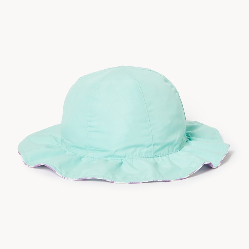 Toddler Girls' Reversible Swim Bucket Hat