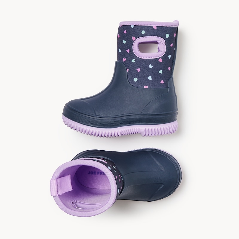 Toddler Girls' Neoprene Rain Boots