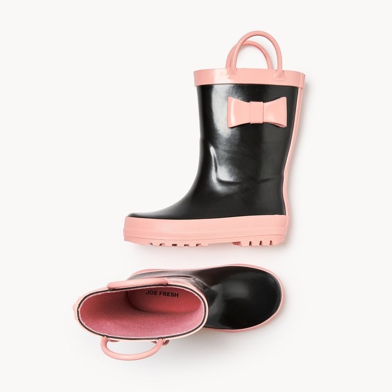 Toddler Girls' Rubber Rain Boots