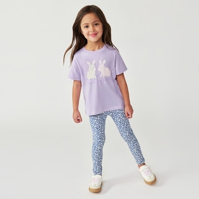 Toddler Graphic T-Shirt - Pastel Lilac