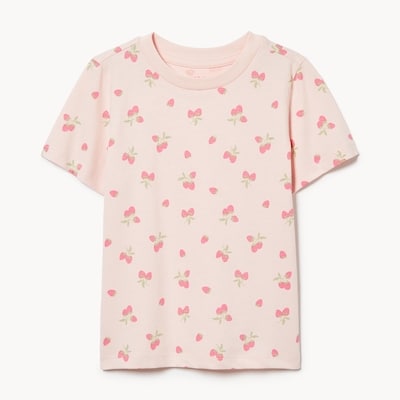 Toddler Printed T-Shirt - Pale Pink