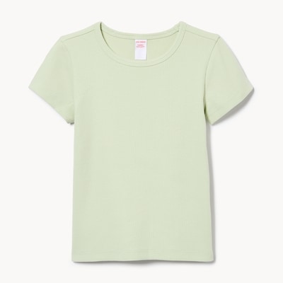 Joe Fresh T-shirt côtelé pour petites filles 1 ea, 10,00 $/1ch