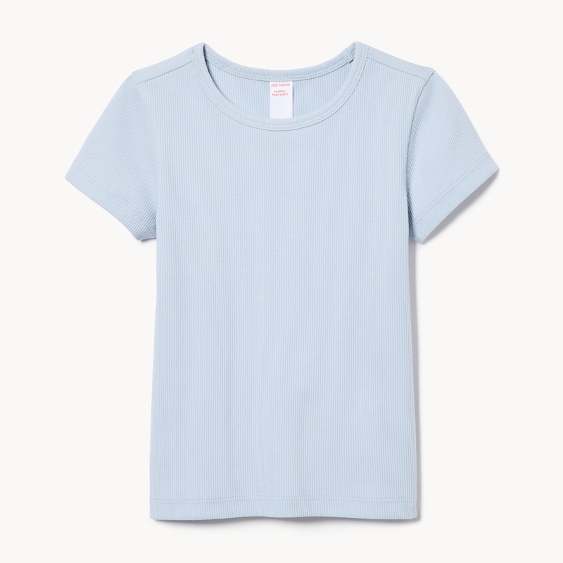 Toddler Girls' Ribbed T-Shirt