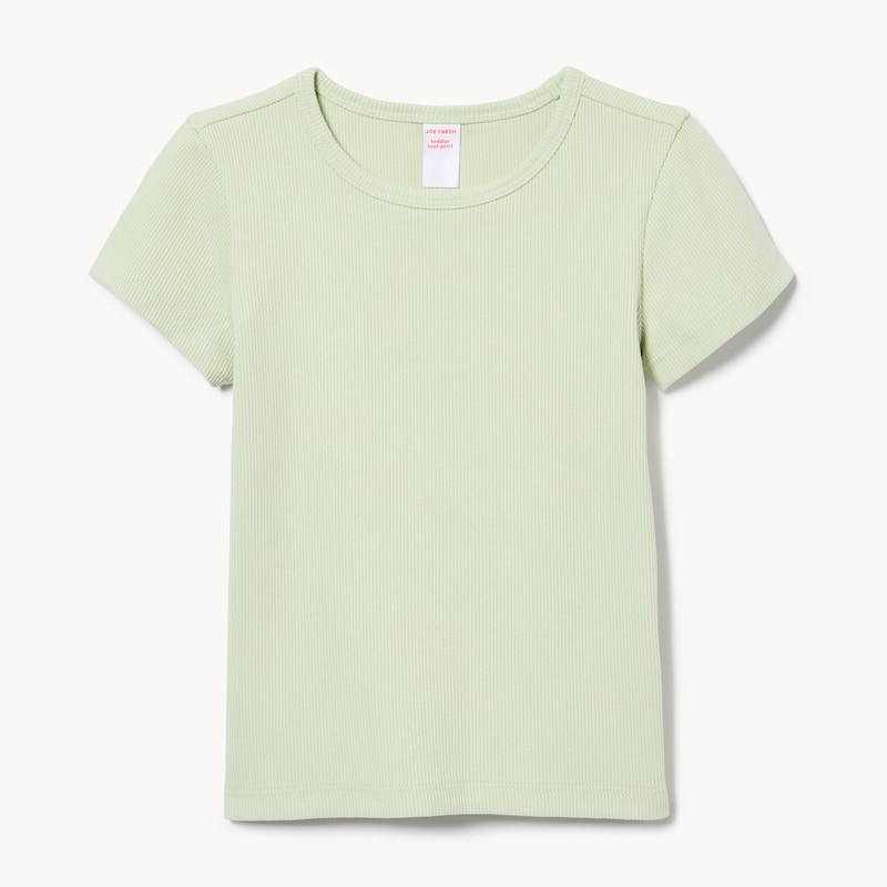 Toddler Girls' Ribbed T-Shirt