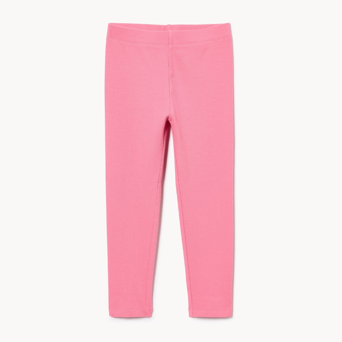 Toddler Girls' Ribbed Legging - Light Fuchsia