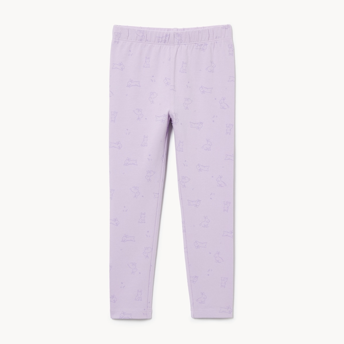 Legging imprim pour petites filles - Lilas Pastel