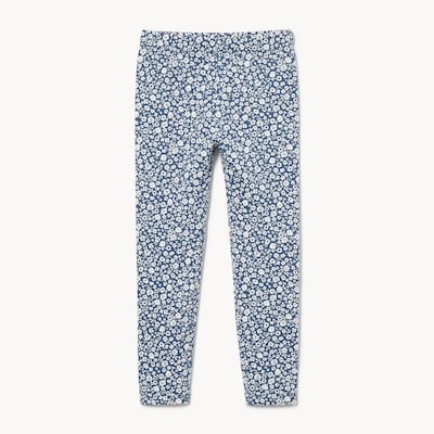 Toddler Girls' Printed Legging - Light Navy