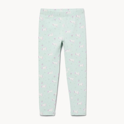 Toddler Girls' Printed Legging - Powder Blue