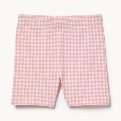 Short de vélo imprimé pour petites filles - Rose