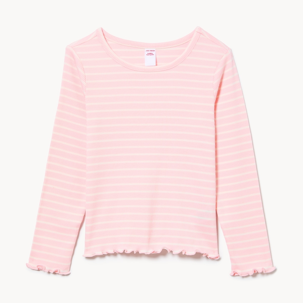 T-shirt ray  manches longues pour petites filles