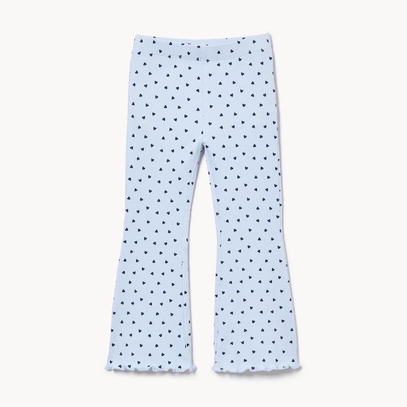 Toddler Girls' Printed Flare Legging