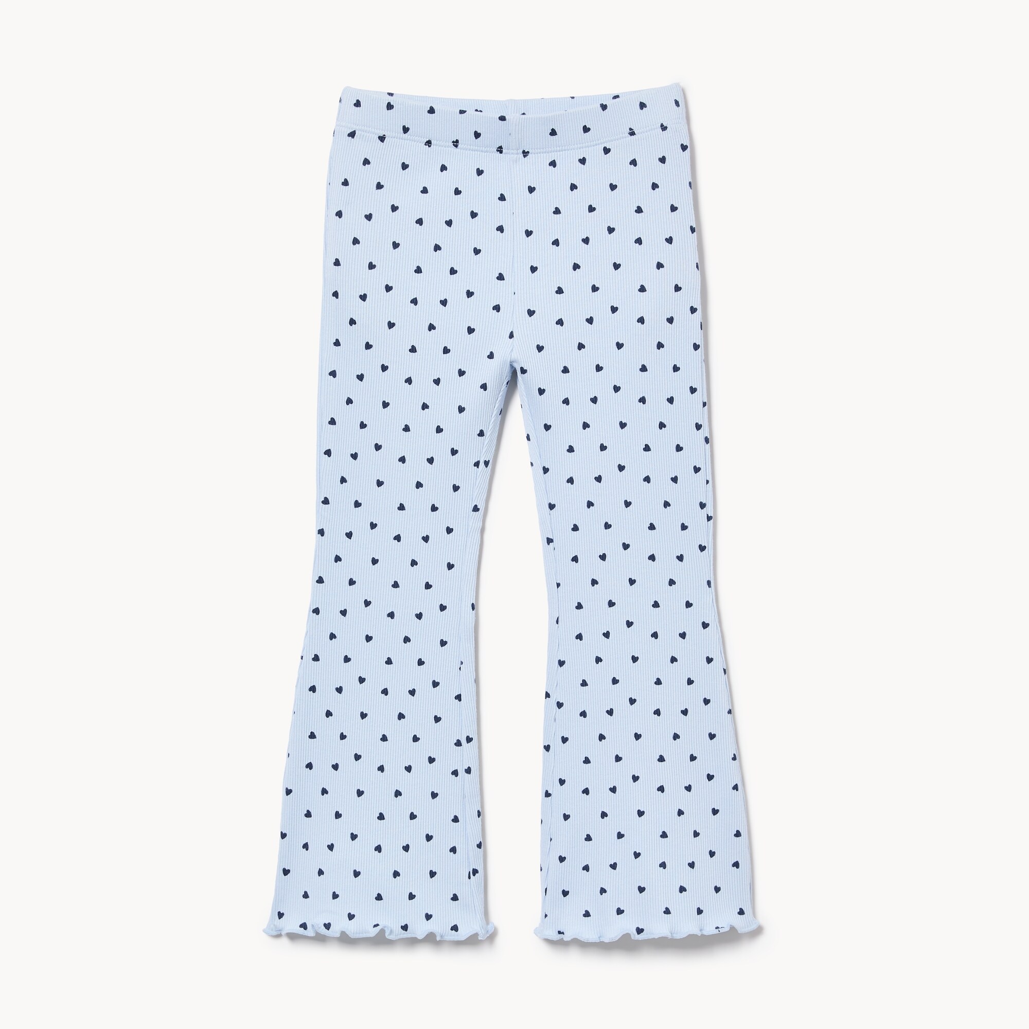 Legging imprimé évasé pour petites filles