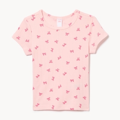 Toddler Girls' Printed T-Shirt - Pink
