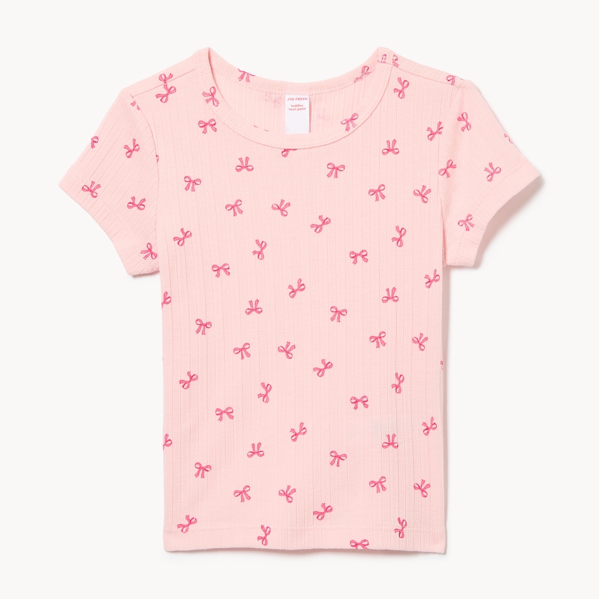 T-shirt imprim pour petites filles - Rose