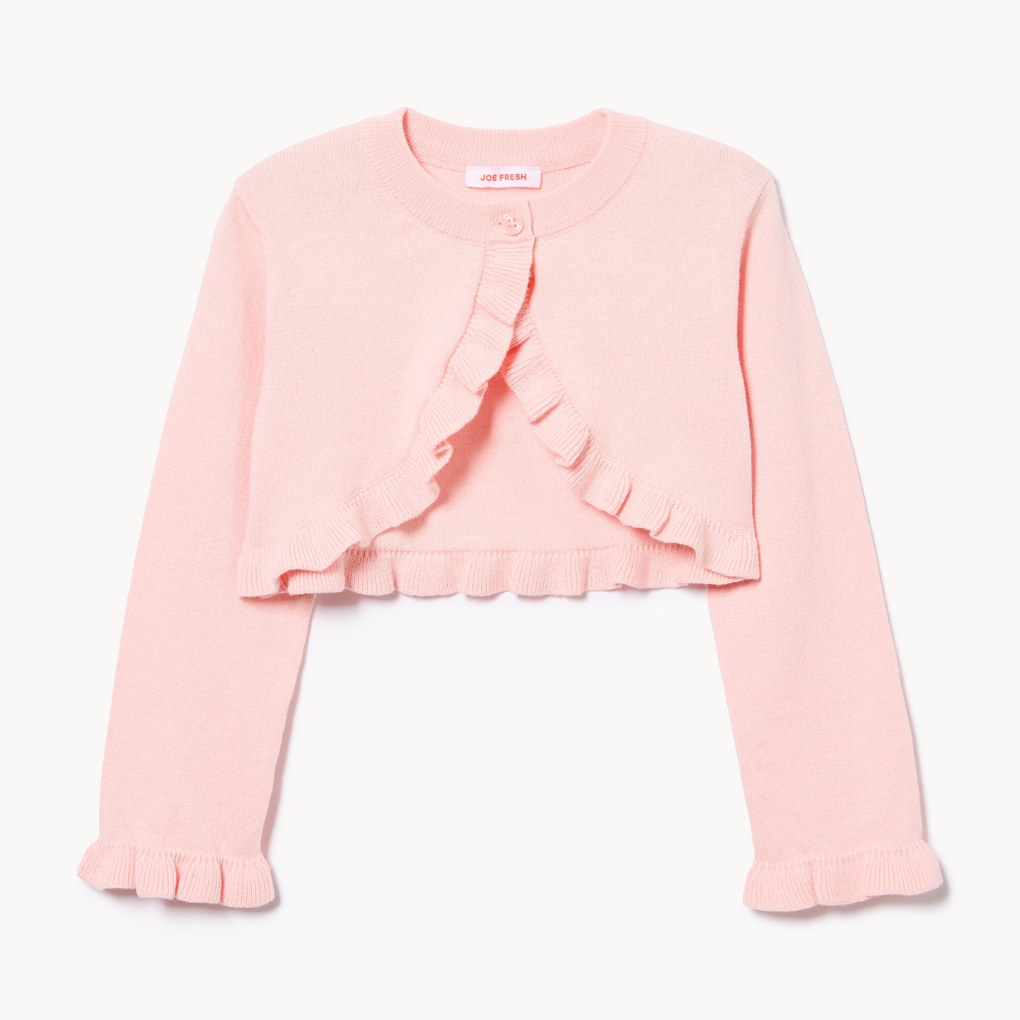 Boléro à volants pour petites filles