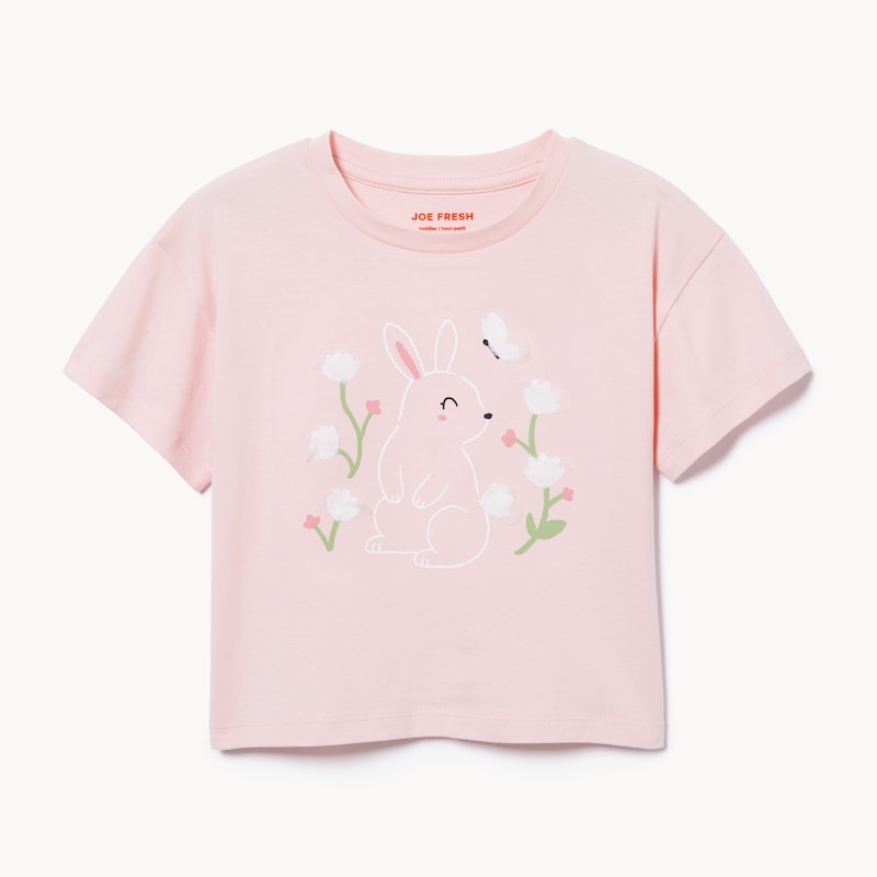 Toddler Girls' Tulle Graphic T-Shirt