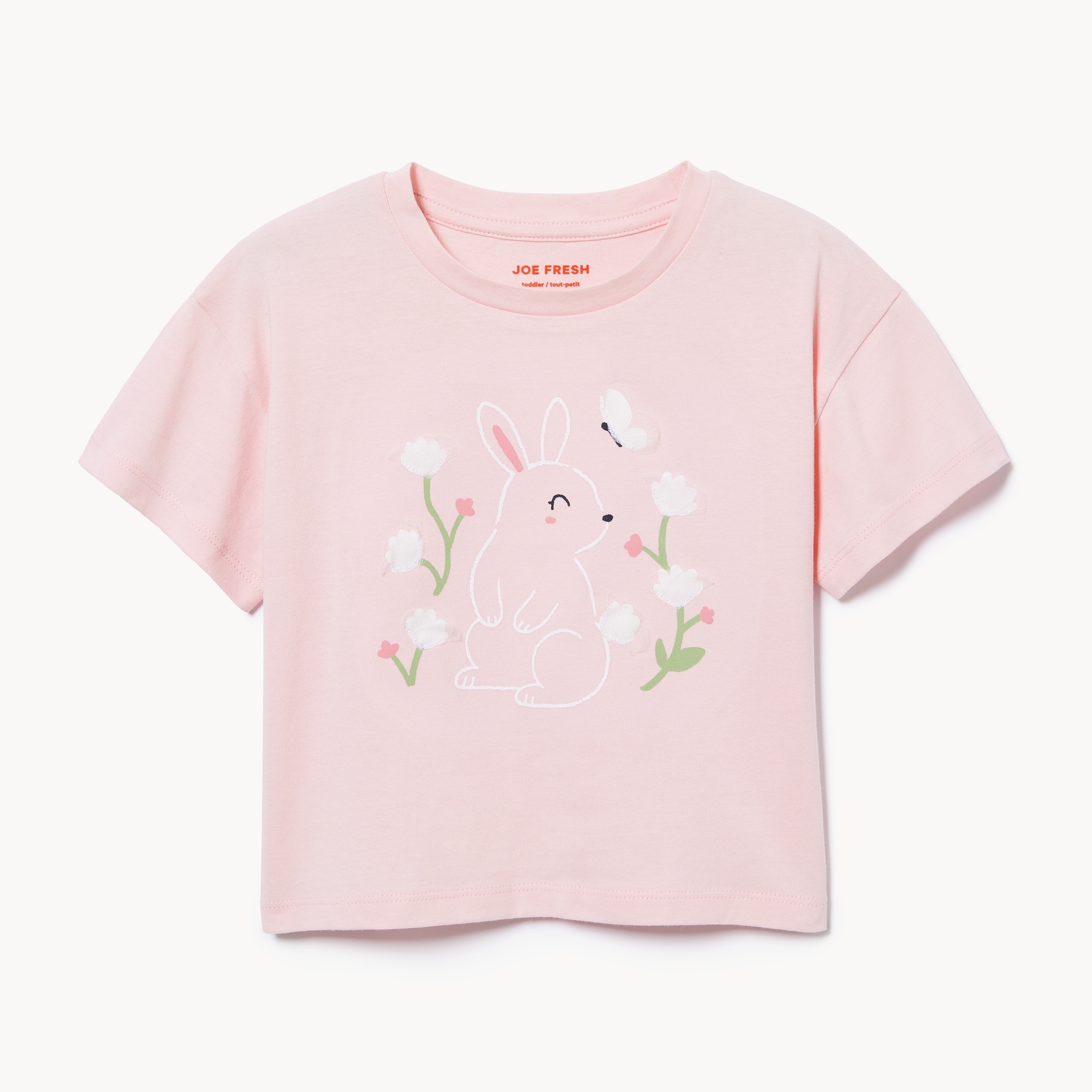Toddler Girls' Tulle Graphic T-Shirt