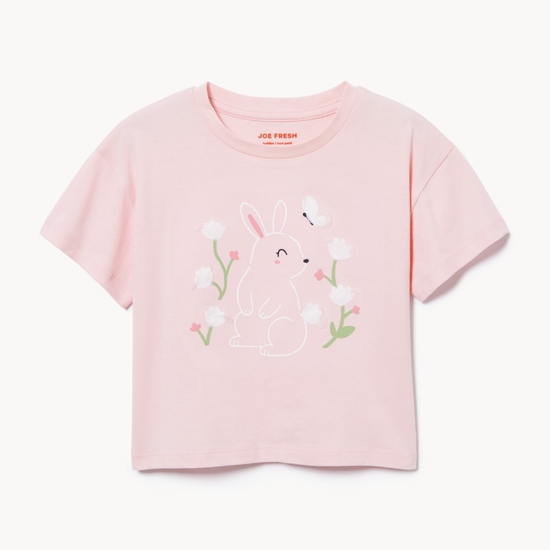 Toddler Girls' Tulle Graphic T-Shirt