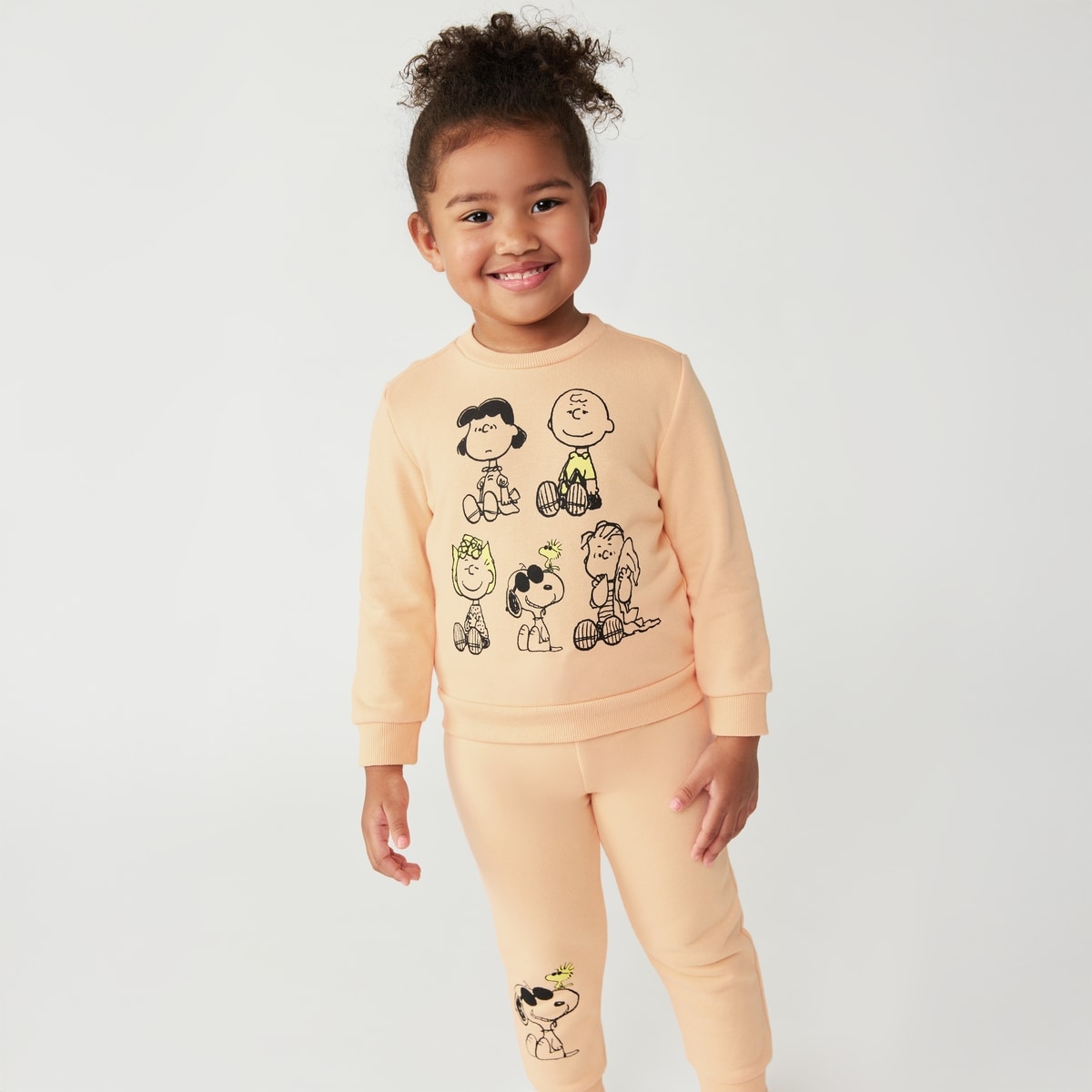 Toddler Girls' Peanuts Graphic Set