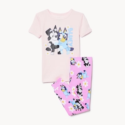 Joe Fresh Toddler Girls' Bluey Sleep Set 1 ea, $22.00/1ea