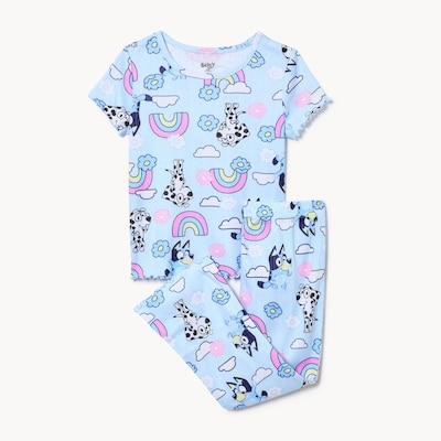 Joe Fresh Toddler Girls' Bluey Pointelle Sleep Set 1 ea, $22.00/1ea