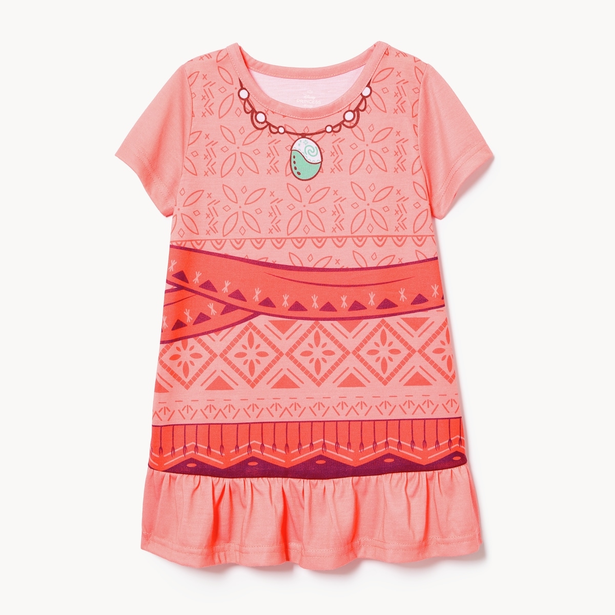 Toddler Girls' Disney Moana Nightgown - Coral