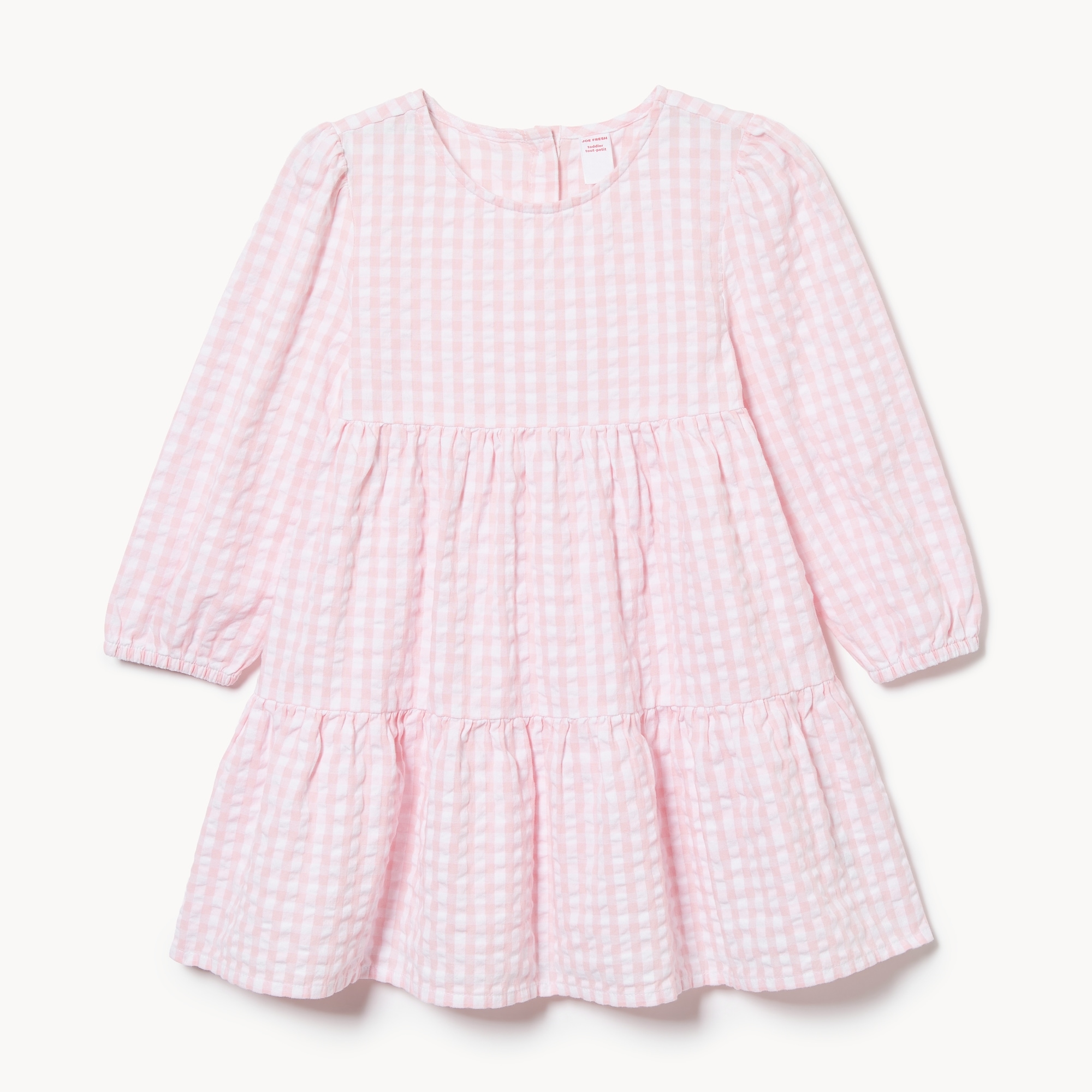 open lace back dress Vintage Pink Gingham Apron Dress 3t – Nostalgic Baby Vintage main image 1