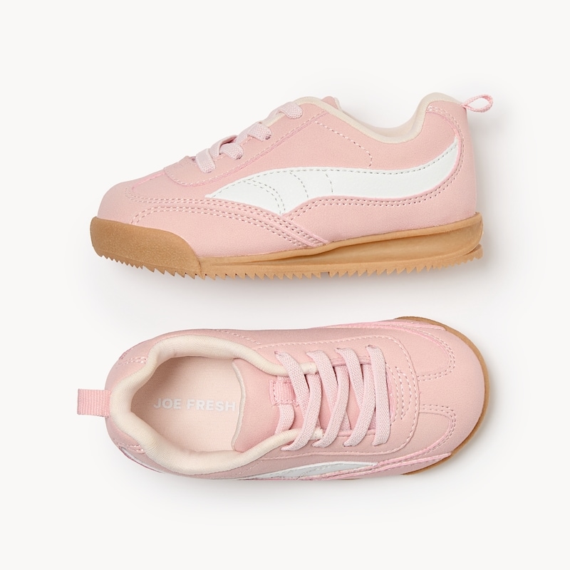 Toddler Girls' Lace-Up Sneakers