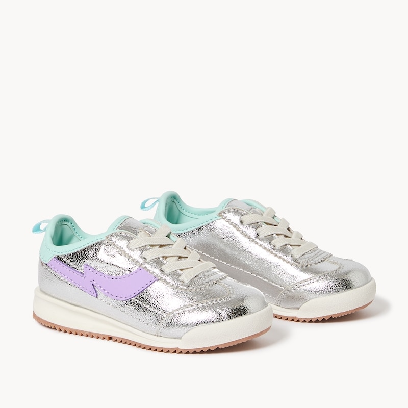 Toddler Girls' Lace-Up Sneakers